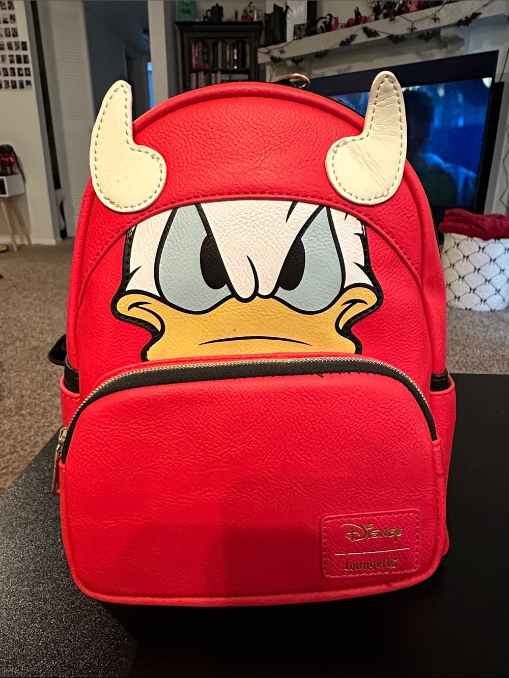 Loungefly Donald Duck Red Kids Mini Backpack